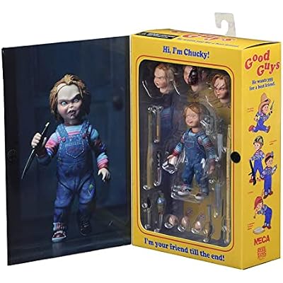 NECA - شكل عمل مقياس Chucky 4 بوصة - Ultimate Chucky