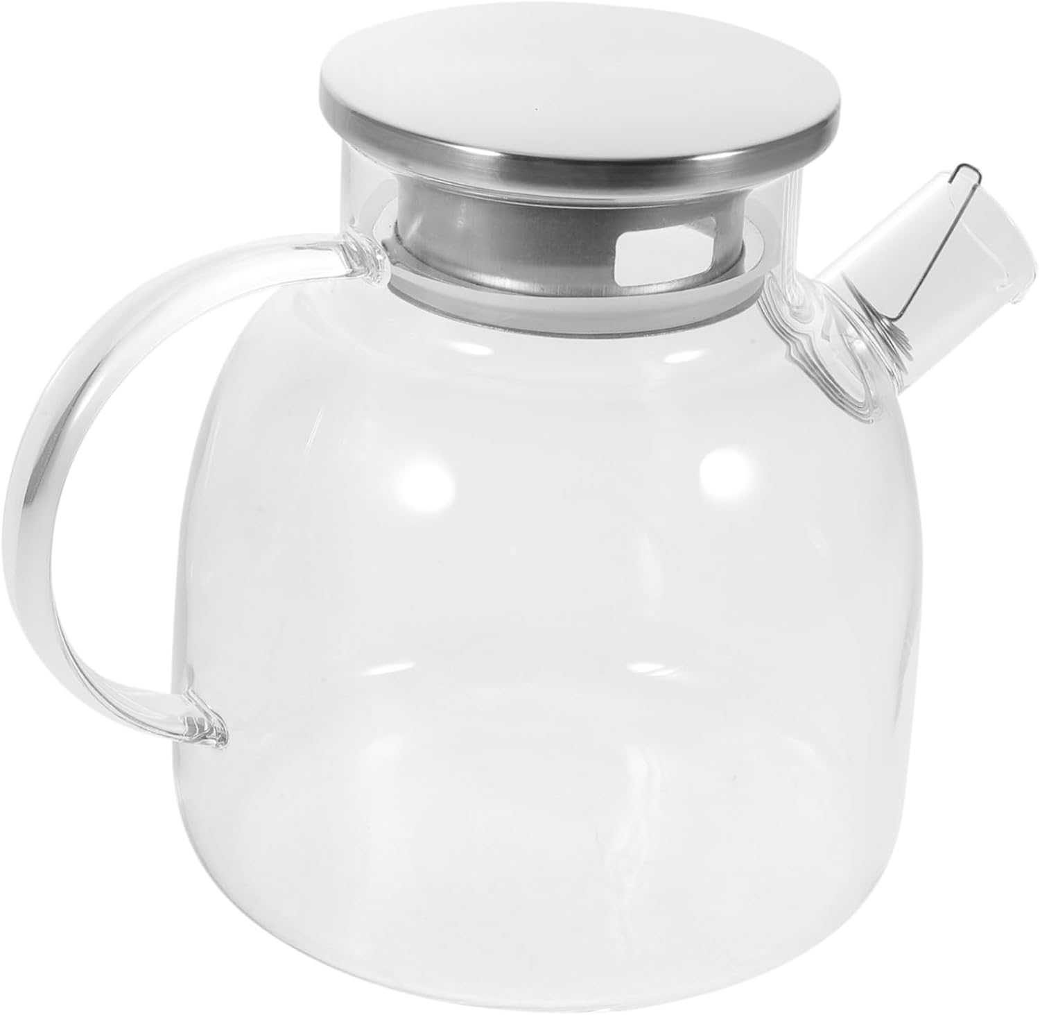 ERINGOGO Heat Resistant Glass Teapot with Handle Multifunctional Teapot for Loose Leaf Herbal Tea for Home Use and Relaxation