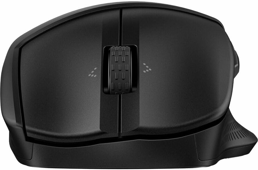 Shora dolů view of the HP 685 Comfort Dual-Mode Mouse