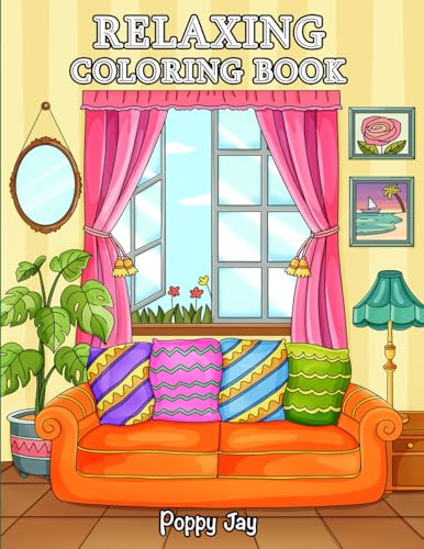 Relaxing Coloring Book: For Adults, 65 Bold Designs for Mindfulness, Self-Care & Creativity, Nature Scenes, Cute Animals, Elegant Flowers, Unique Patterns and more. (Calm) image 2
