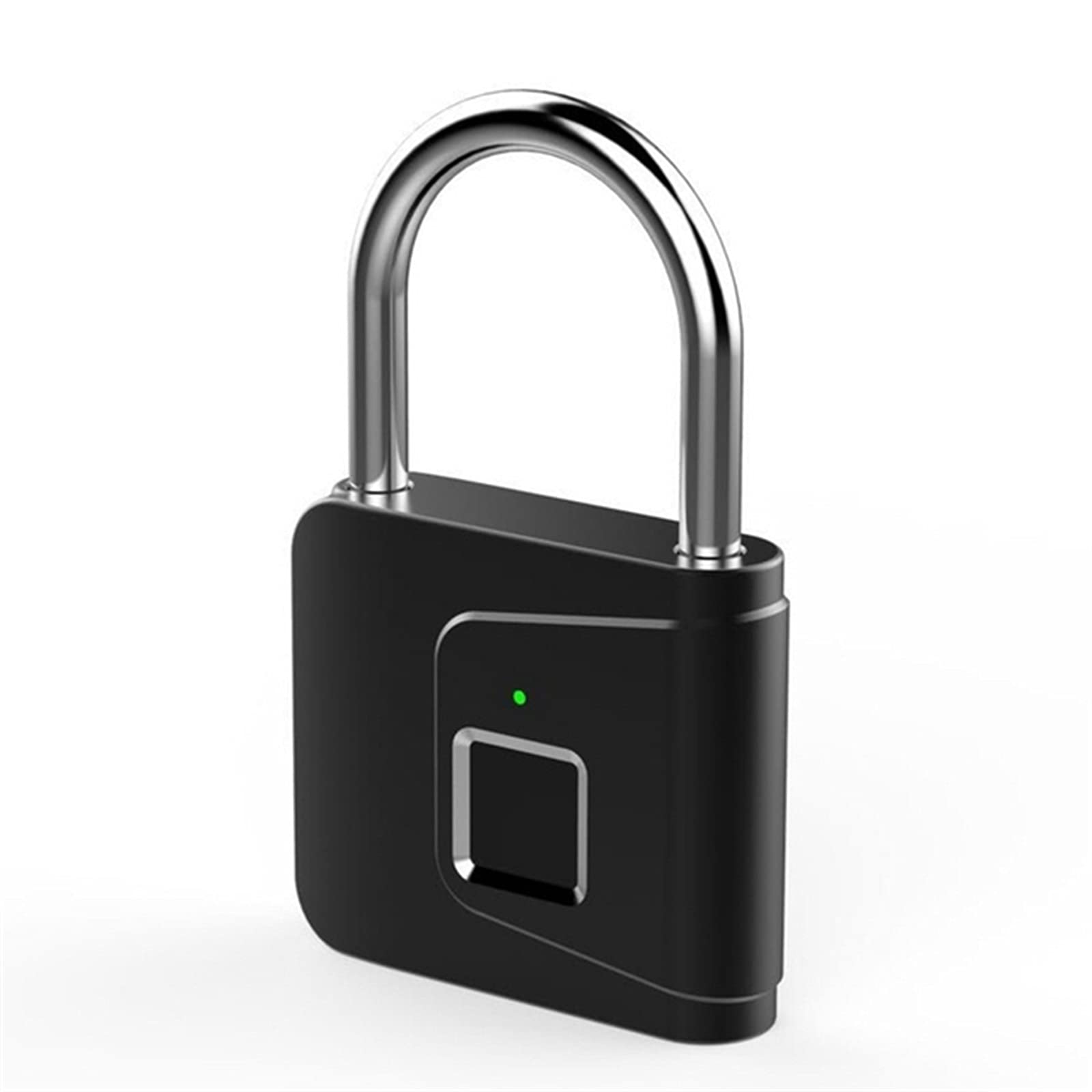 Candado Inteligente con Huella Dactilar Bolso de equipaje for candado huellas dactilares cerradura puerta sin llave para Seguridad(Schwarz)
