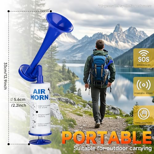 Air Horn for Safety HandHeld Pump Air Horn for Boats Sporting Noise Maker by banhao - Used condition - Image 4