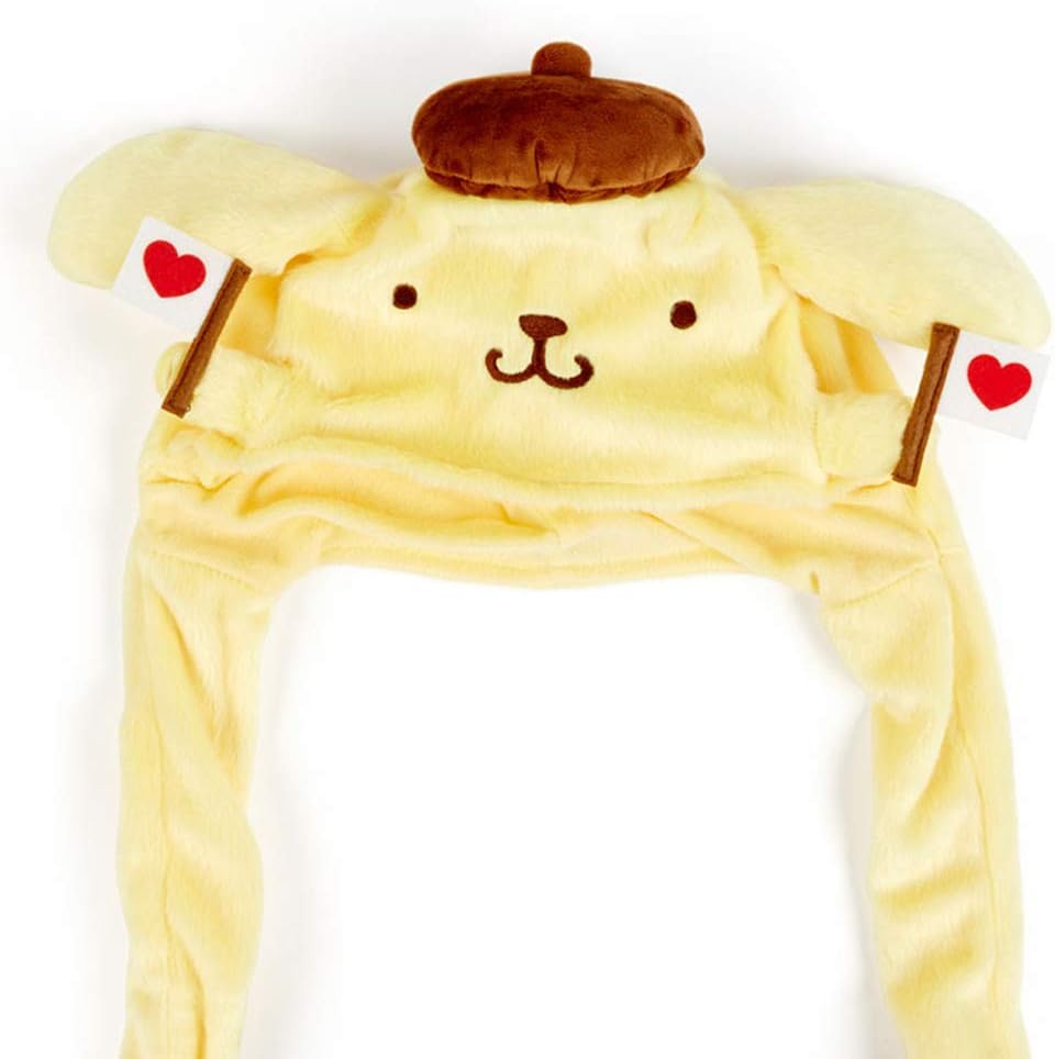 Sanrio Pom Pom Purin Hat Stuffed Ear Moving wear