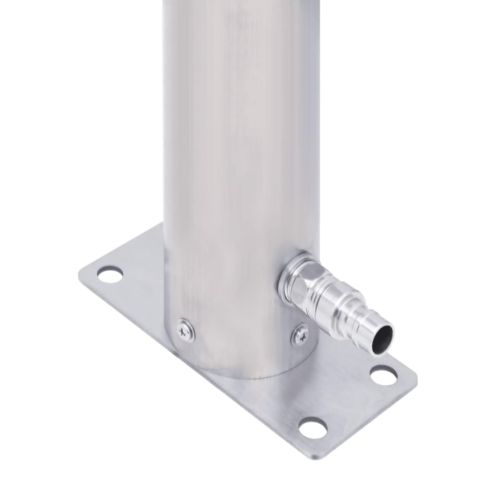 Fontana da Giardino Esterno, Colonna d'Acqua da Giardino, Fontana da Giardino Acciaio Inox Rotonda 80 cm