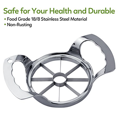 SAVORLIVING Taglia Mela Acciaio Inox Taglia Mele 8...