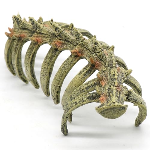 relaqcc Aquarium Skull Animal Skeletons, Reptile Tank Accessories, Fish Tank Decorations for...