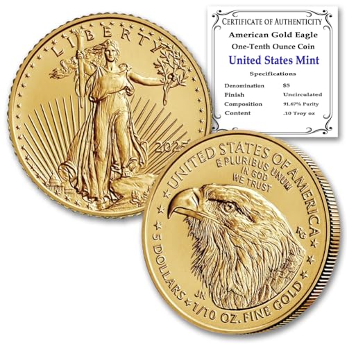 2025 1/10 oz American Gold Eagle Coin