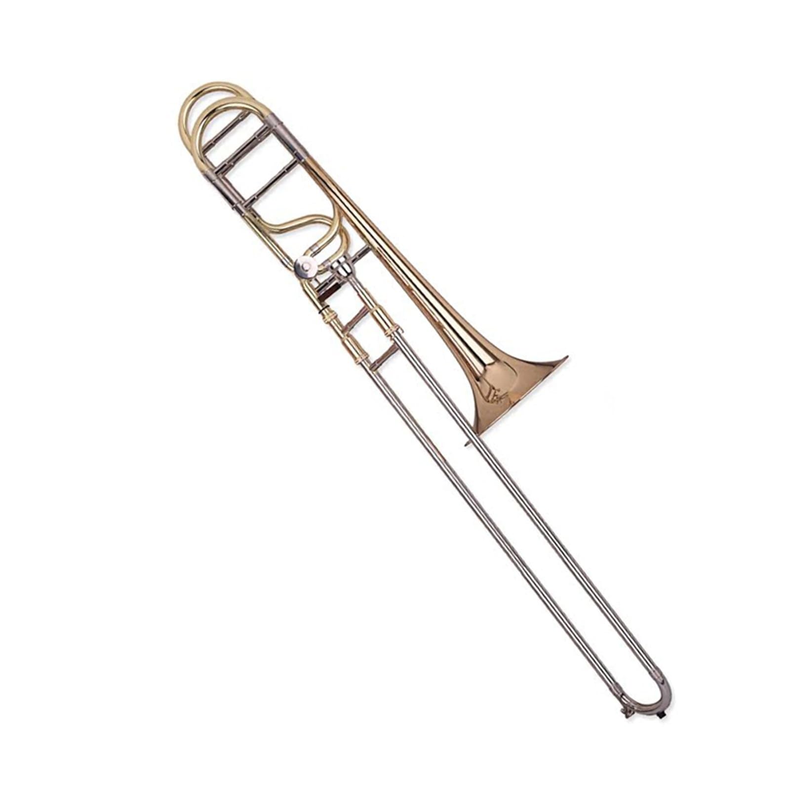 Puzon Profesjonalny puzon B flat biały miedziany instrument