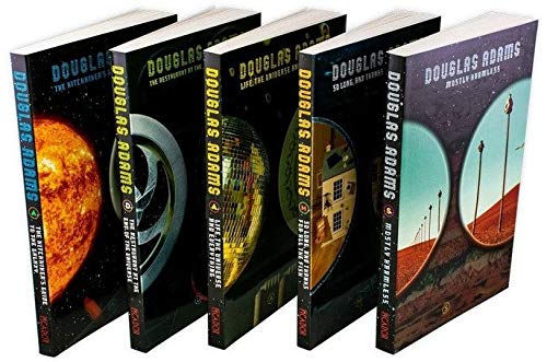 Hitchhiker's Guide to the Galaxy Trilogy Collec... 9123918438 Book Cover