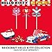 Brickcraft Officially Licensed Sanrio Hello Kitty Convertible Car Building Set, 294-Piece Multicolor Brick Kit with Detailed Character Face, Sticker Sheet Included