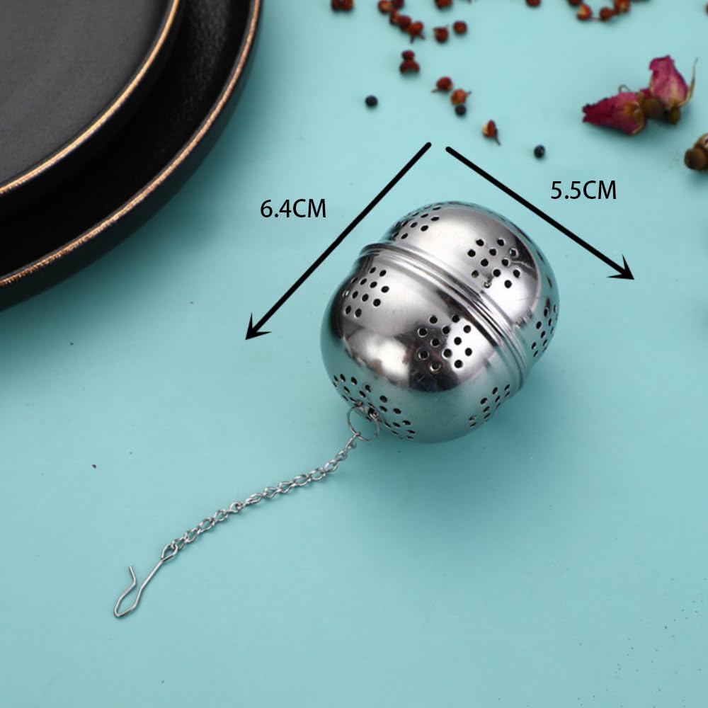 2 Filtri Da Tè In Acciaio Inox 410, 6,4 Cm × 5,5 Cm, Colino Da Tè, Tazza Da Tè, Uovo, Proiettile Per Tè, Tea A Rete, Palline Da Tè, Filtro Per Tè - Foto 7