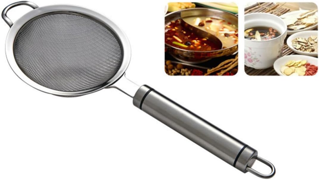 Mesh Skimmer Spoon Strainer Stainless Steel Spaetzle for Pasta