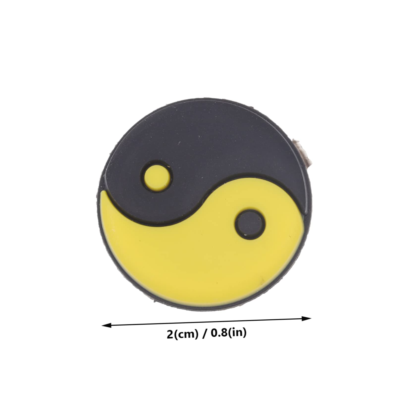 SUPVOX 1Set Pattern Tennis Racket Vibration Dampeners of Shock Absorbers for Racquet Players Reduce Vibrations Prevent Tennis Elbow for Athletes and Enthusiasts