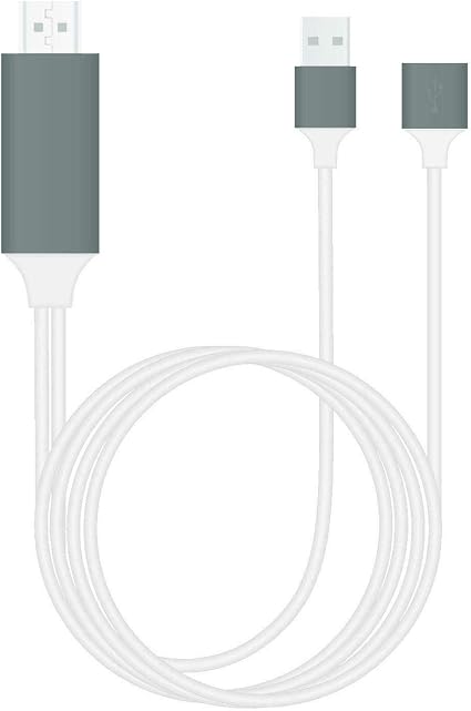 Amazon Usb C Hdmi 変換アダプター Lightning Hdmi変換ケーブル ライトニング Digital Avアダプタ モビール テレビ接続ケーブル ビデオデッキ Tv出力 オーディオとビデオの同期プロジェクター Iphone Ipad Androidのビデオ出力に対応高画質 充電可 Hd1080p 高解像度