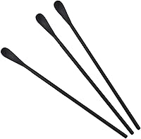 Vista 9 de JASHII Cuchara plateada mate de mango largo para mezclar cócteles, cucharas de café para té helado, cucharas de café con mango largo de 8.6