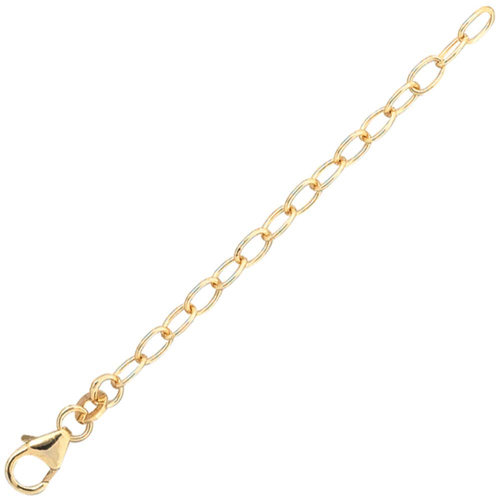 Jobo Kettenverlängerung aus 8 Karat 333 Gold 7 cm