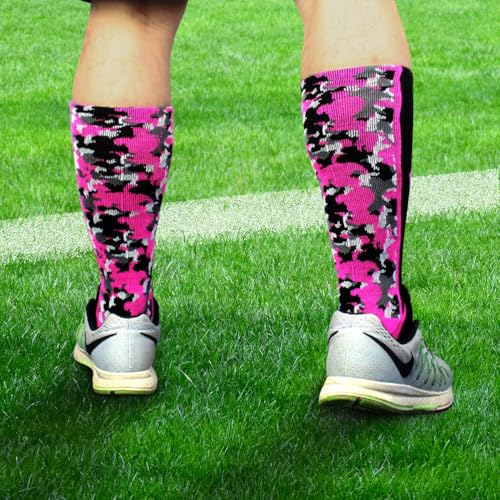 12 Pairs Breast Cancer Athletic Socks Bulk, Super Thick Pink Ribbon Socks for Breast Cancer Awareness Campaigns4
