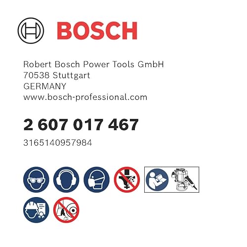Bosch Professional Set Di 6 Frese Per Legno (Per Fresatrice Verticale Con Codolo Da 1/4 Pollici) - 8