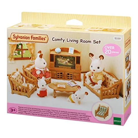 Sylvanian Families Set de Salón de Hogar con más de 40 piezas de muebles y accesorios Cover