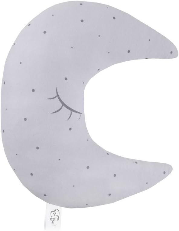 Effiki 5901832942153 Moon Pillows, Grey, XXL, 2X-Large