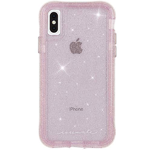 Case-Mate - iPhone XS Max Case - PROTECTION COLLECTION - iPhone 6.5 - Sheer Crystal - Blush