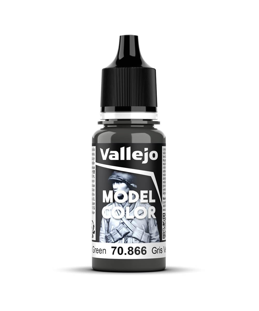 Vallejo Acrylic Model Color ,Grey Green ,17 ml, VJ70866