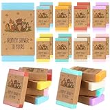 Dimsile 24 Pcs Little Cutie Baby Shower Favors for Guests Bulk Baby Shower Scented Soap with from My Shower to Yours Tag Party Decorations Guests Return Gifts(Woodland)