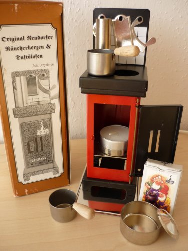 Duftlampe mit besonderen Funktionen! Mehrzweckofen für Räucherkerzen, Weihrauch und ätherische Öle. Raumbeduftung durch Duftöle, Harze oder Räucherkerzen! Duftölofen