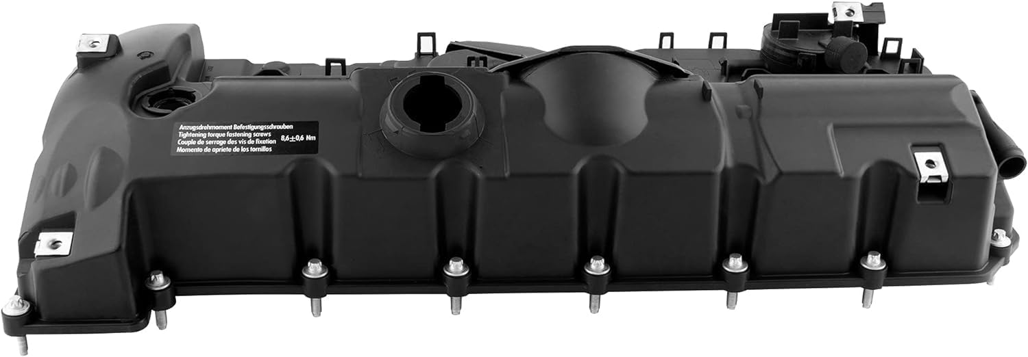 11127582245 Engine Valve Cover with Gasket for BMW E60 E70 E82 E83 E84 E89 E90 E92 128i 2008-2013 323i 2006-2011 328i 2007-2013 528i 208-2011 X3 207-2012 X5 2007-2009 Z4 2006-2011, 11127552281