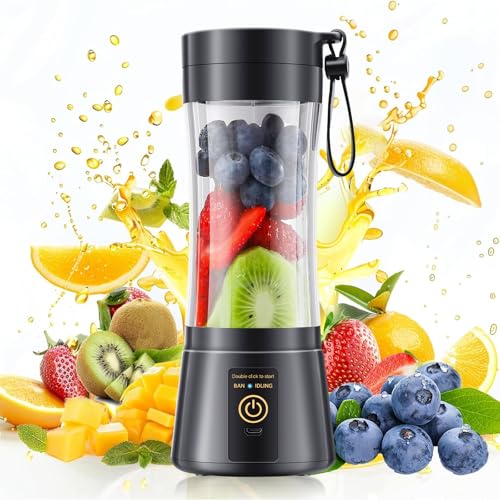 Image of Portable Blender Personal Size Blender - Shakes and Smoothies, Cordless, Lightweight with BPA-Free Cup Suit in Picnic /Sports /Office