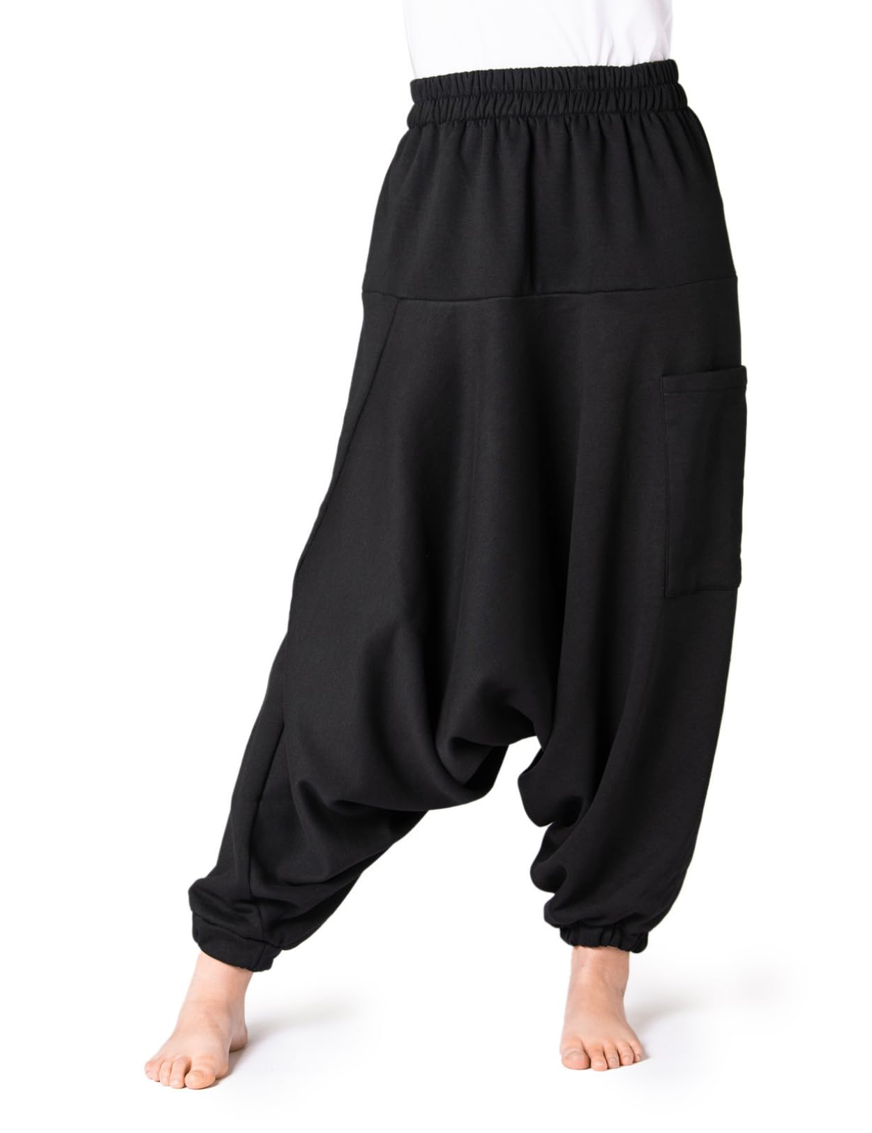 Panasiam Unisex Black Aladin Jogpants, L