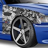 Stickerbomb-Folie seit 2013 mit echten Logos und Marken und ohne st_ndige Logowiederholungen