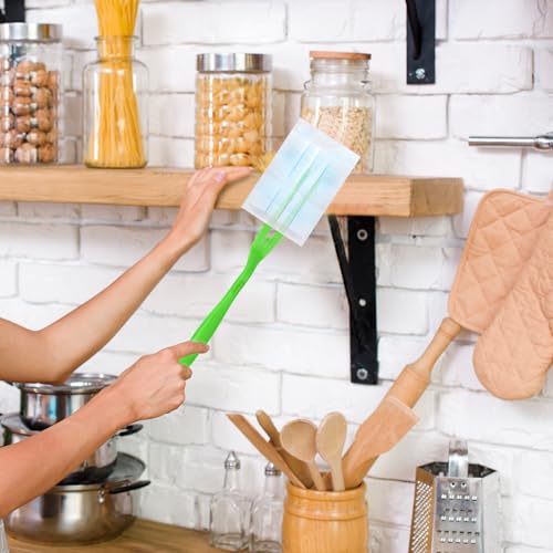 Image of Extender Handle Only Compatible with Duster Refill, 12.6 Inch Extendable Long Duster Mop Stick Replacement, Detachable Duster Extended Wand Pole Household Supplies Cleaning Tool Accessories
