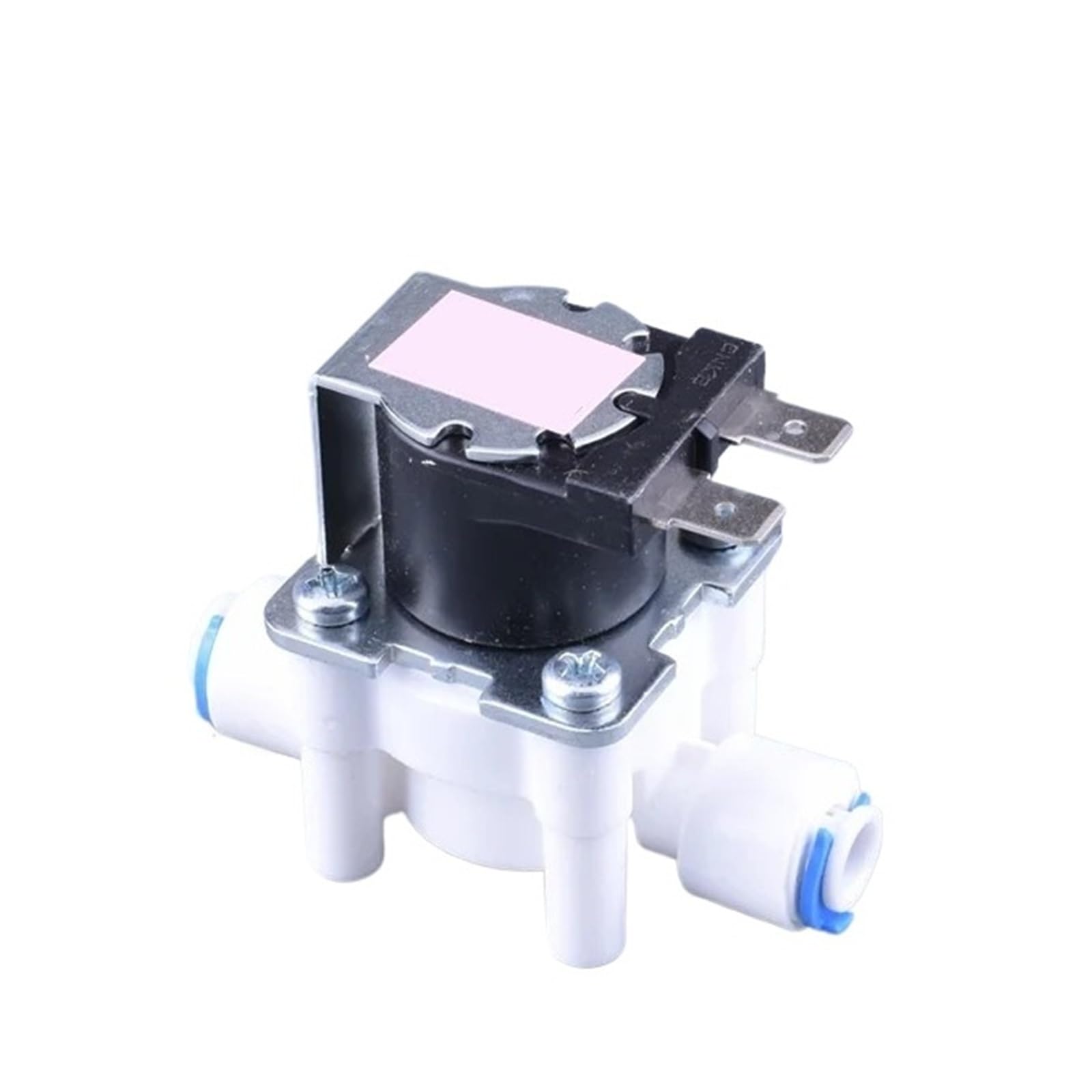 DC24V Quick-Connect 1/4" Waste Water Solenoid Valve 300cc Flow Inlet Water Purifier Flush Solenoid Electromagnetic Valve
