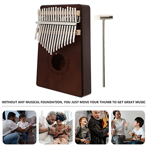 BIENKA 1 Ensemble Kalimba Pouce Piano 17 Touches Doigt Piano Portable Main Piano Instruments de Musique Accord Marteau… - Les Beatles, Paul McCartney, John Lennon, RIngo Starr, George Harrison BIENKA 1 Ensemble Kalimba Pouce Piano 17 Touches Doigt Piano Portable Main Piano Instruments de Musique Accord Marteau… – Image 7