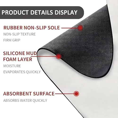 Image of Proxin Anti Fatigue Kitchen Rug Sets 2 Piece Non Slip Kitchen Mats for Floor Cushioned Kitchen Rugs & Mats Waterproof Comfort Standing Mat Runner for Kitchen,Home Office,Sink,Laundry (Multi 2)