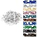 Onlyfire Reflective Fire Glass for Natural or Propane Fire Pit, Fireplace, or Gas Log Sets, 10-Pound, 1/2-Inch, Platinum
