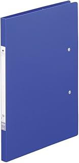 リヒトラブ バインダー パンチレスファイル B5/B4 青 G1221-8