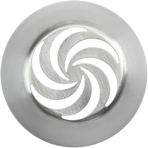 Miniatura 2 de Restaurantware Pastry Tek - Punta de tubería rusa, 1 punta para decoración de pastel de rosas, punta de decoración de acero inoxidable #14