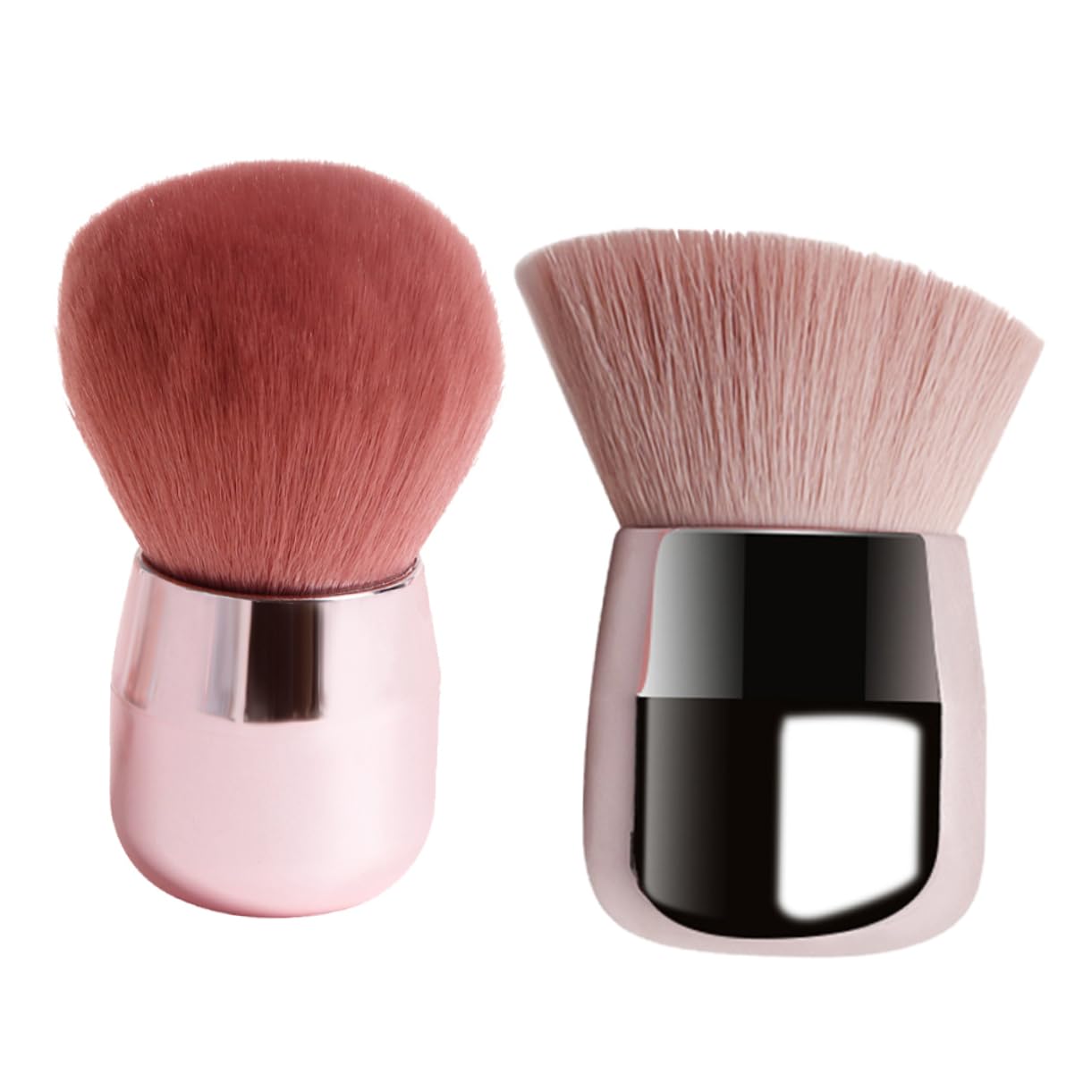 MAGICLULU 6 Pz Pennello per trucco Blush per fondotinta pennelli make up professionali pennelli professionali make up pennello blush pennello per il trucco portatile pennello per cipria rosa