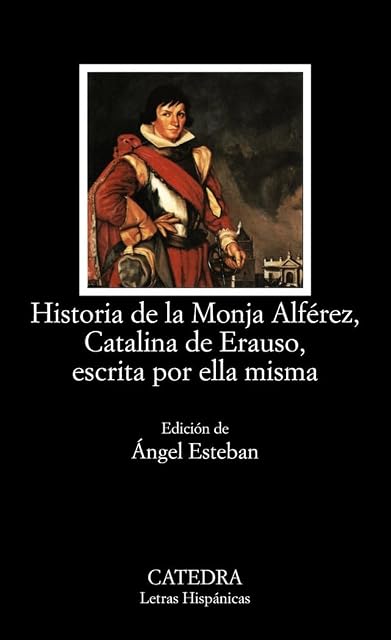 Portada de Historia de la Monja Alférez, Catalina de Erauso, escrita por ella misma