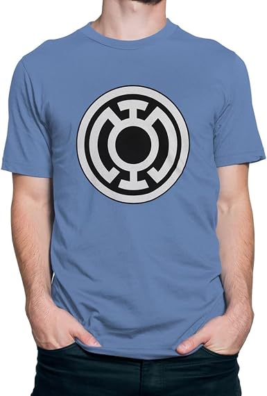 Blue Lantern Big Symbol Blue T-Shirt 