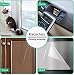 CHUANGSEED Kratzschutz Katze Tape 5m x 21cm, Kratzschutz Sofa Transparent Kratzschutz Pad Möbelschoner Katze Möbelschutz Kratzpads für Möbel Couch Tür Wand Kratzabwehr von Katzen Hunde