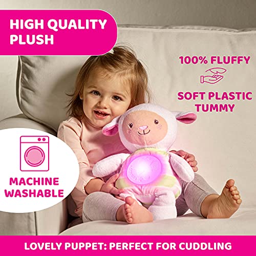 Chicco First Dreams Knuffel Schaap, Zacht Knuffelschaap met Babynachtlampje en Ontspannende Muziek, Spraakopname en… - Image 8