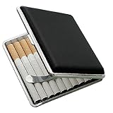 Interne Federkompression verhindert das Herausfallen von Zigaretten.