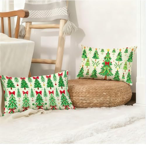 Housse coussin 40x70cm lin de qualité supérieure imperméable avec zip invisible - 5