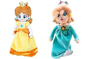 Rosalina and Daisy Dasy Stuffed 8-Inch Plush Toys: A Delightful Duo for Kids' Imaginations