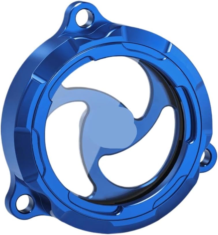Transparent Oil Filter Cover Compatible With DR650S SE Engine Fits DR650S DR 650 SE Models 1990 2023 2022 2021 2020 2019 2018 2017(Bleu)
