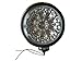 Price comparison product image XtremeAuto® 1 x CLEAR/WHITE 6" Chrome, LED/Halogen, Spot Lamp for Car, Pickup, Van, Boat (12 volt)