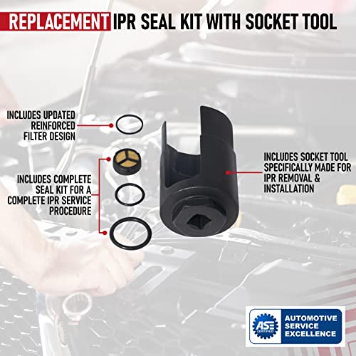 IPR Socket Tool Screen Kit - Compatible with Ford Powerstroke 6.0L Vehicles - F-250, F-350 Super Duty, Excursion, E-350 - Replaces 3C3Z9H529A, 904-415, 3C3Z-9H529-A, Injection Pressure Regulator by AA Ignition - Image 4